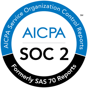 AICPA/SOC 2 logo.
