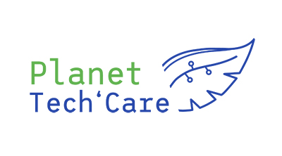 Planet Tech Care logo.